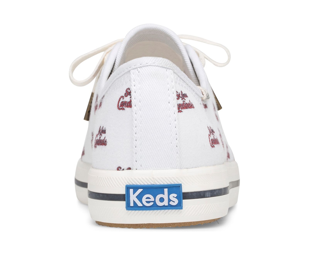 Keds Sneaker Damen Weiß - Kickstart Mlb® - PNF-745603